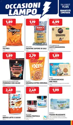 Anteprima del volantino BERTONCINI SEMPLICEMENTE BUONI PORRIDGE CON CACAO, 300 g valido a partire dal 11.05.2026 | Pagina: 15