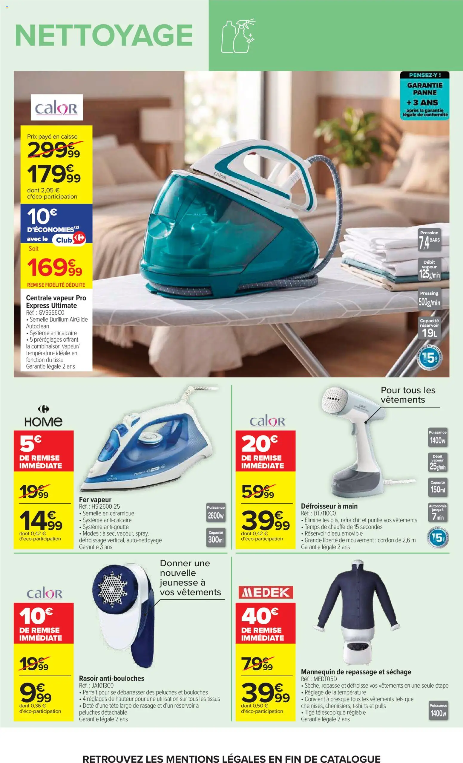 {H1} | Page: 56 | Produits: Peluches, Réservoir d'eau, Defroisseur a main, Vêtements