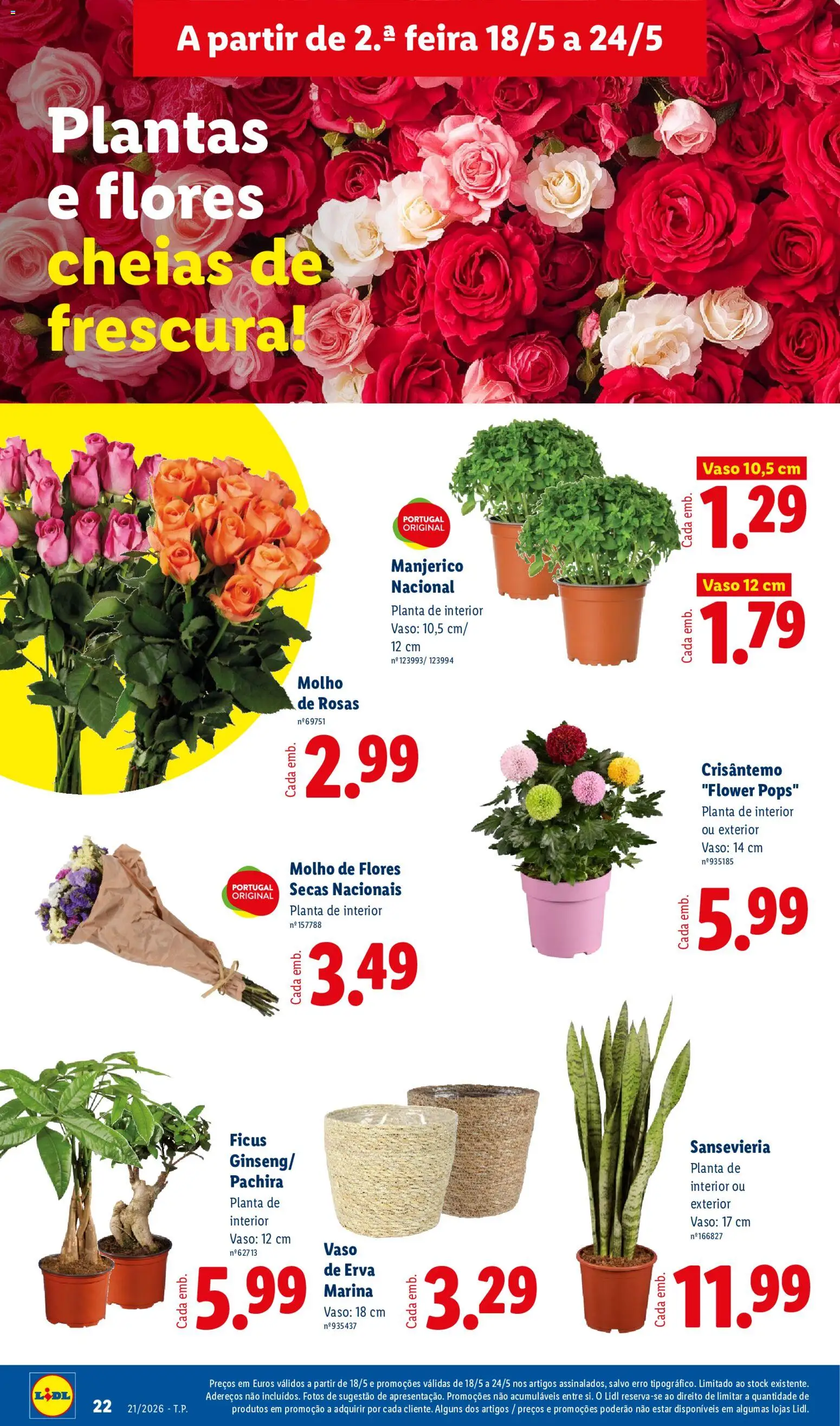Lidl folheto | 18/05/2026 |  🎉 Como obter um desconto limitado? Poupe ainda hoje! | Portugal