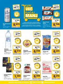 Tuš katalog akcije – veljaven od 01.06.2026 | Stran: 13 | Izdelki: Moka, Pašteta, Mineralna voda, Voda
