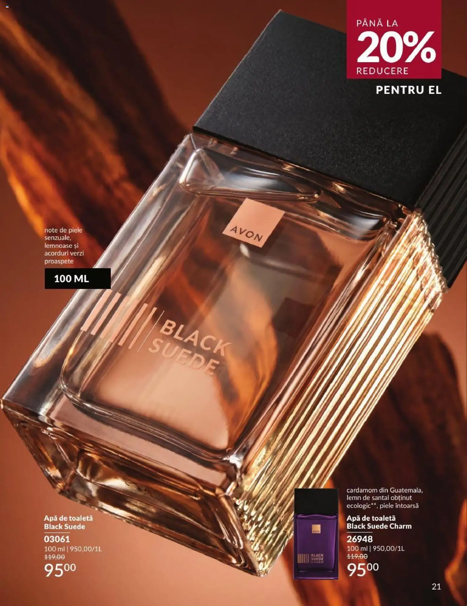 Noul catalog Avon – valabil de la 01.09.2026 | Pagină: 21 | Produse: Toaletă, Apă de toaletă, Apă, Black