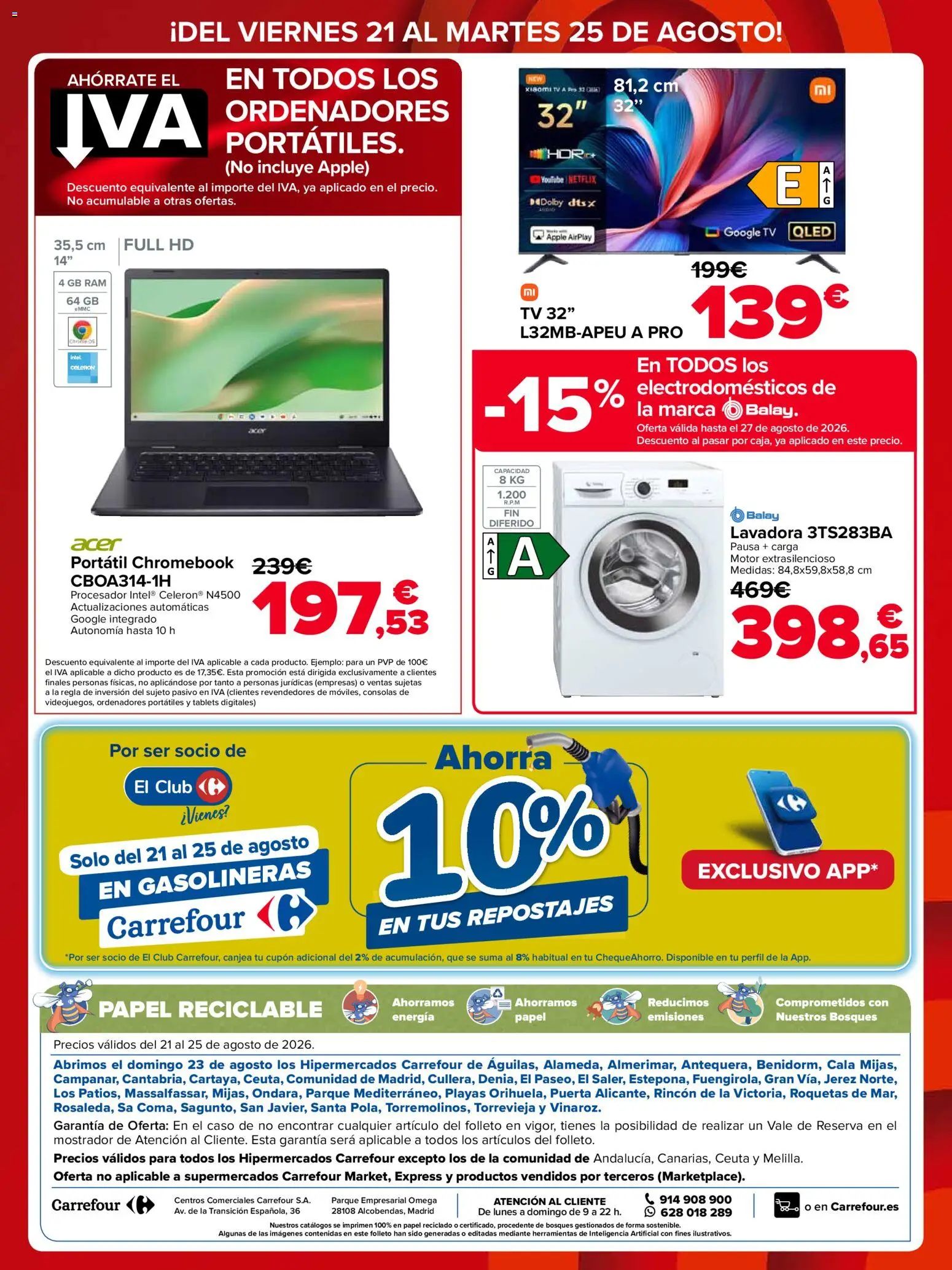Carrefour Precio Imbatible │ válido desde el 21/08/2026 | Página: 4