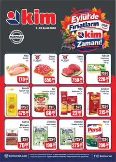 09 Eylül 2026 tarihinden itibaren geçerli olan Kim Market kataloğu önizlemesi