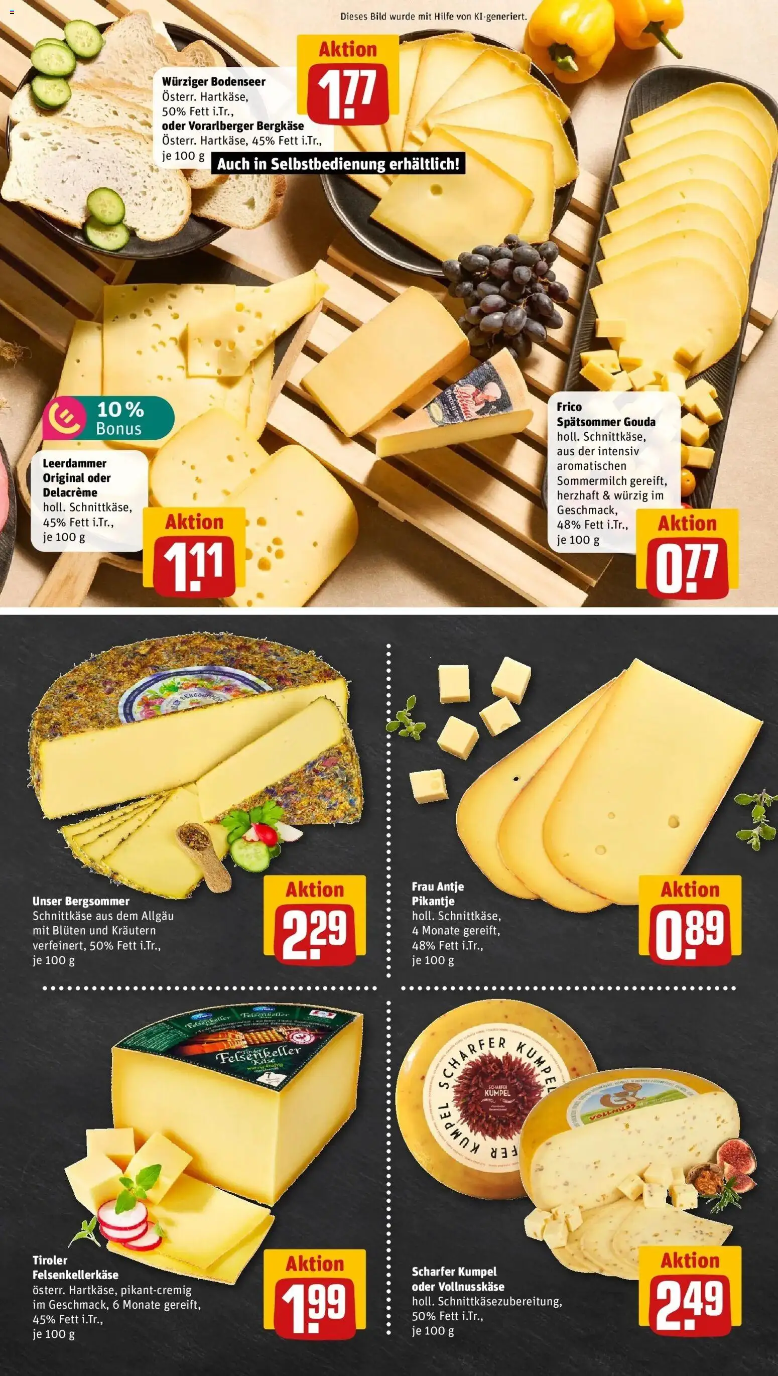 REWE Prospekt ab 31.08.2026 zum Blättern » Angebote | Seite: 11 | Produkte: Gouda, Leerdammer