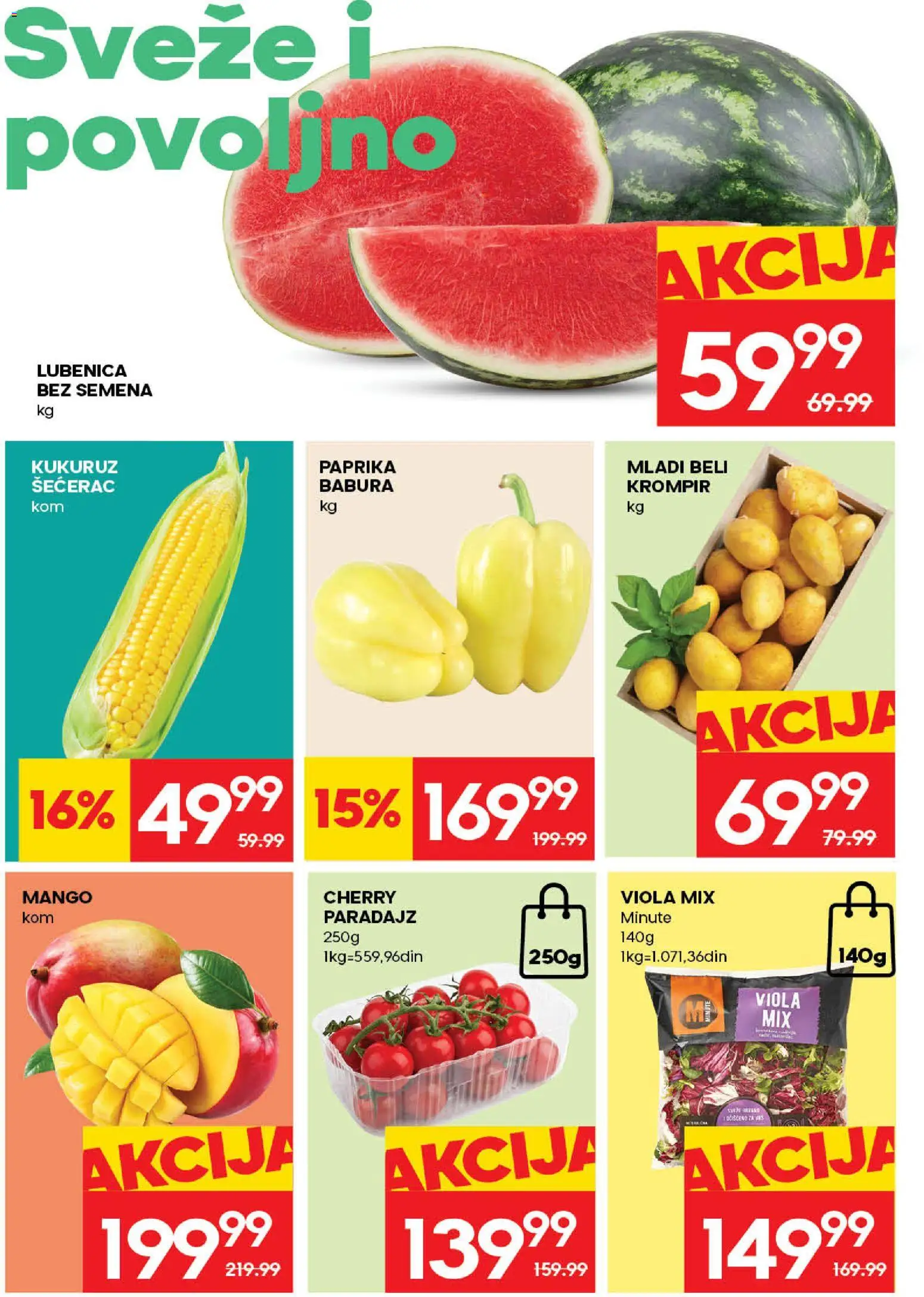 Roda katalog - važi od 06.08.2026 | Strana: 2 | Proizvode: Mango, Krompir, Paprika, Paradajz