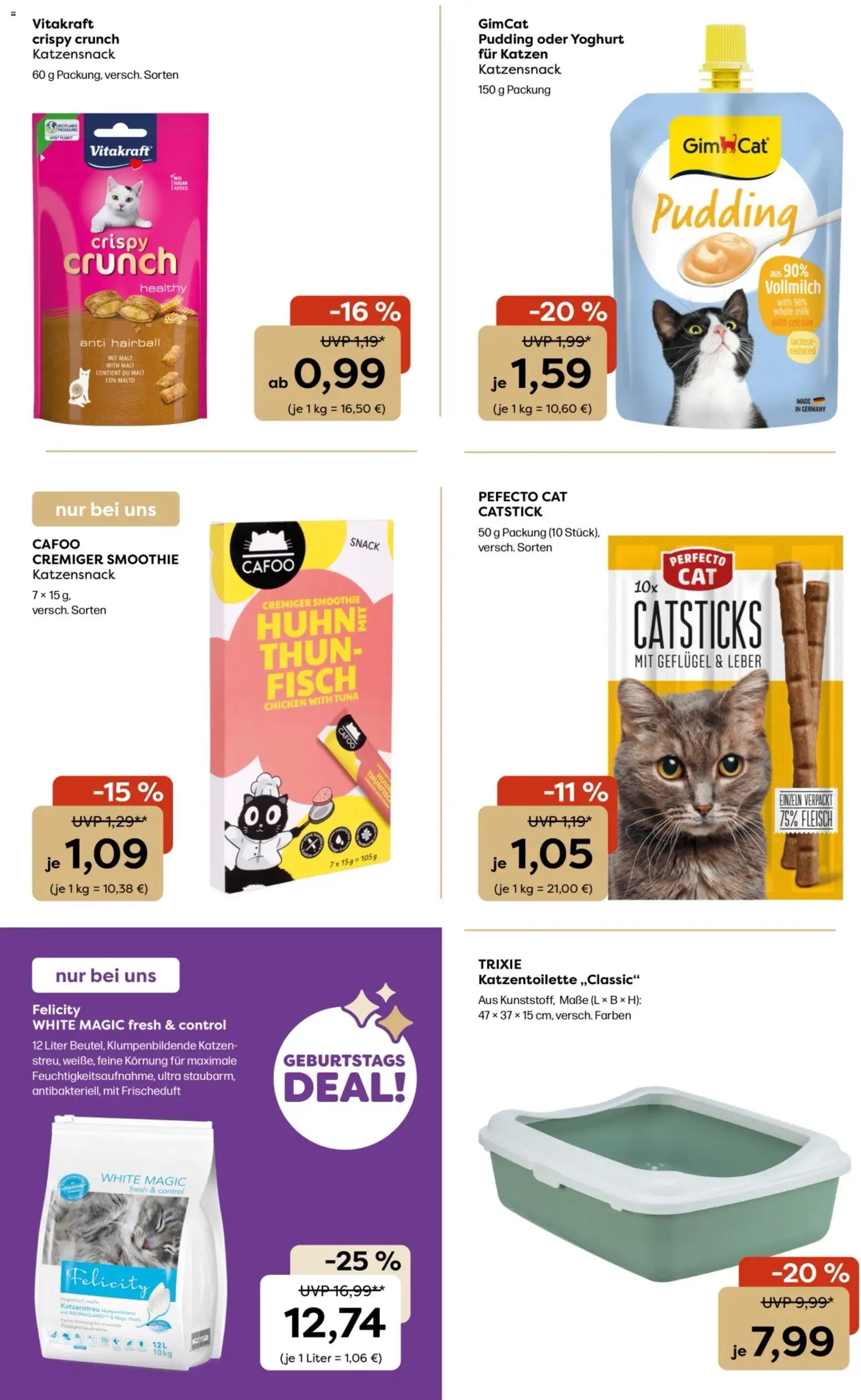 Zoo & co Prospekt – gültig ab 01.06.2026 | Seite: 8 | Produkte: Thunfisch, Pudding, Fisch, Fleisch
