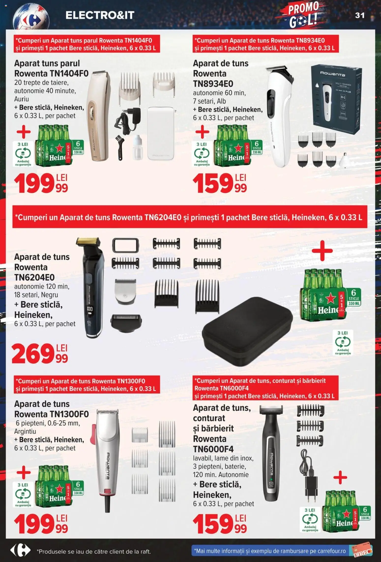 Noul catalog Carrefour – valabil de la 03.06.2026 | Pagină: 31 | Produse: Bere