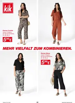 Kik Prospekt aktuell ab 25.05.2026 gültig | Seite: 8 | Produkte: Bluse
