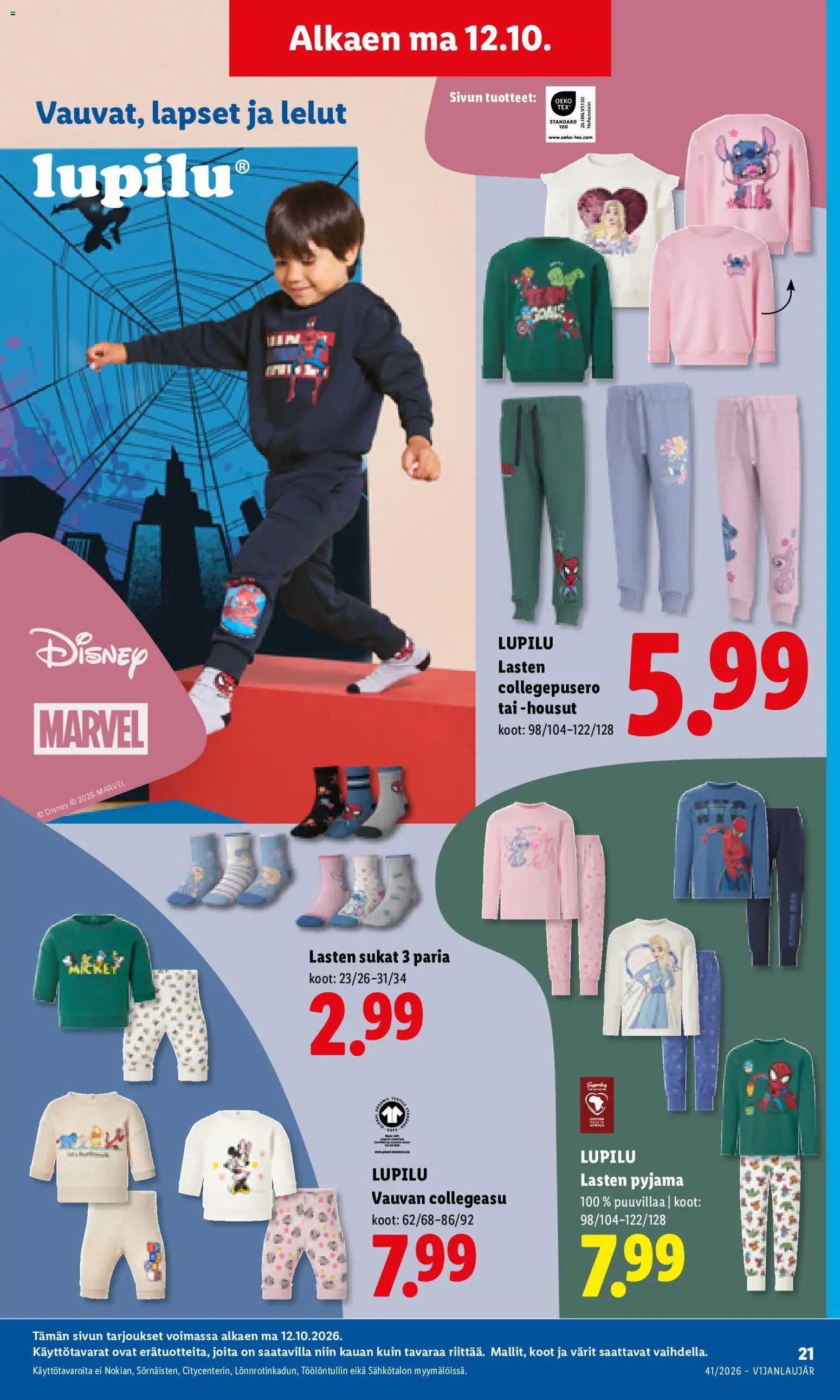 Lidl tarjoukset – voimassa 12/10/2026 alkaen | Sivu: 9