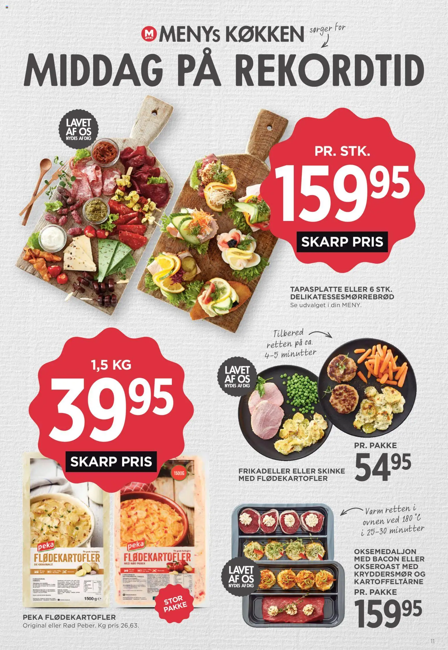 Meny tilbudsavis – gyldig fra 31/07/2026 | Side: 15 | Produkter: Skinke, Peber, Frikadeller, Bacon
