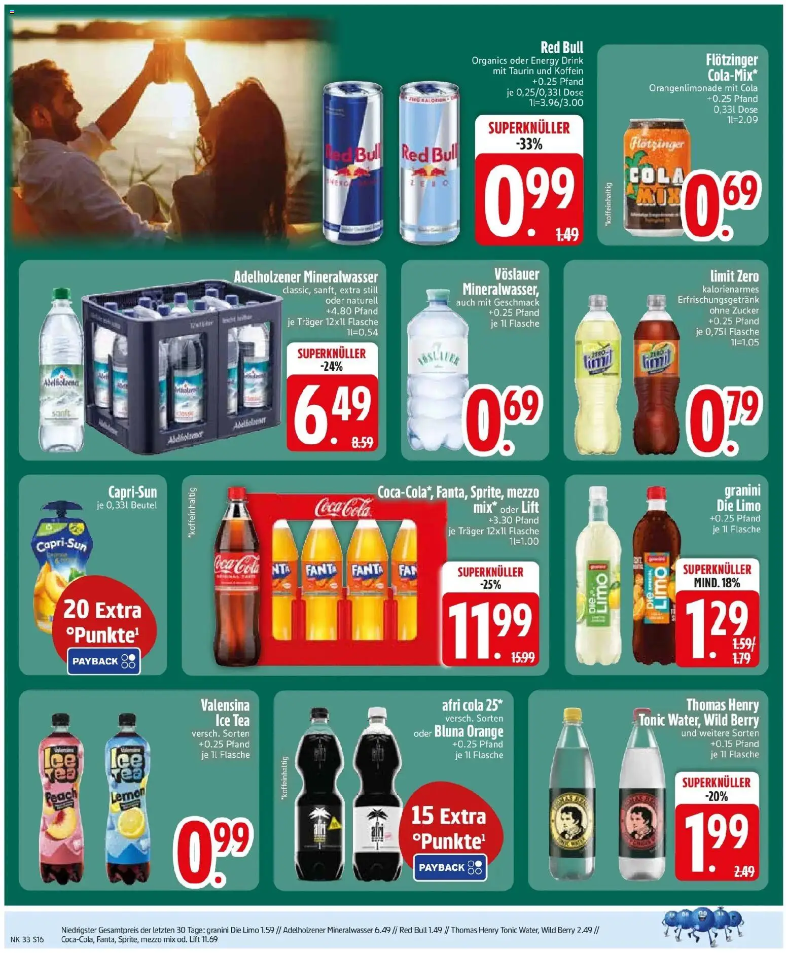 Edeka Prospekt Hunderdorf (ab 10.08.2026) » Angebote Online | Seite: 18 | Produkte: Red bull, Fanta, Energy, Granini