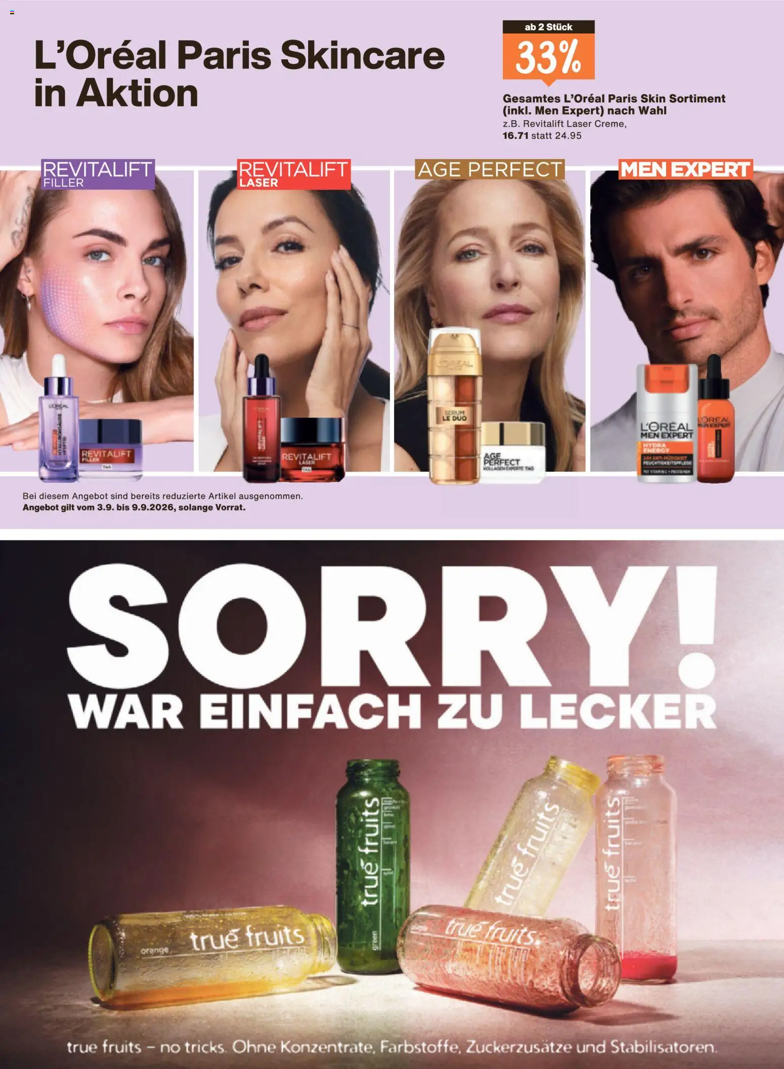 Migros aktionen Magazin – gültig ab 02.09.2026 | Seite: 2 | Produkte: Serum, Creme