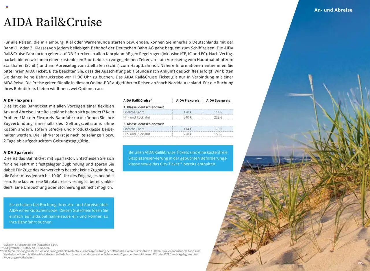 Aida Sommer 2026 – gültig ab 01.03.2026 | Seite: 195 | Produkte: Uhr