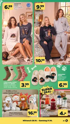 Netto Prospekt ab 26.10.2026 gültig | Seite: 29 | Produkte: Bett, Hoodie, Hose, Hausschuhe