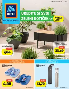 Hofer Katalog - Pregled kataloga iz trgovine Hofer SI, vrijedi od 20.05.2026