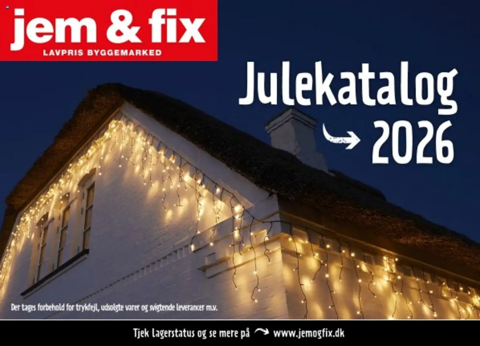 Jem & fix tilbudsavis – gyldig fra 30/10/2026 | Side: 1