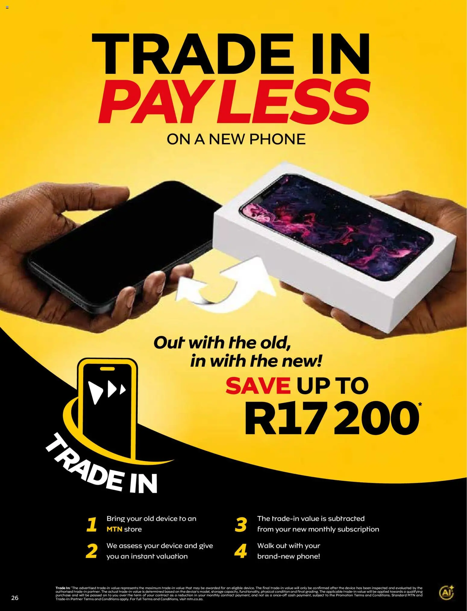 New MTN catalogue – valid from 07/08/2026 | Page: 26 | Products: Phone