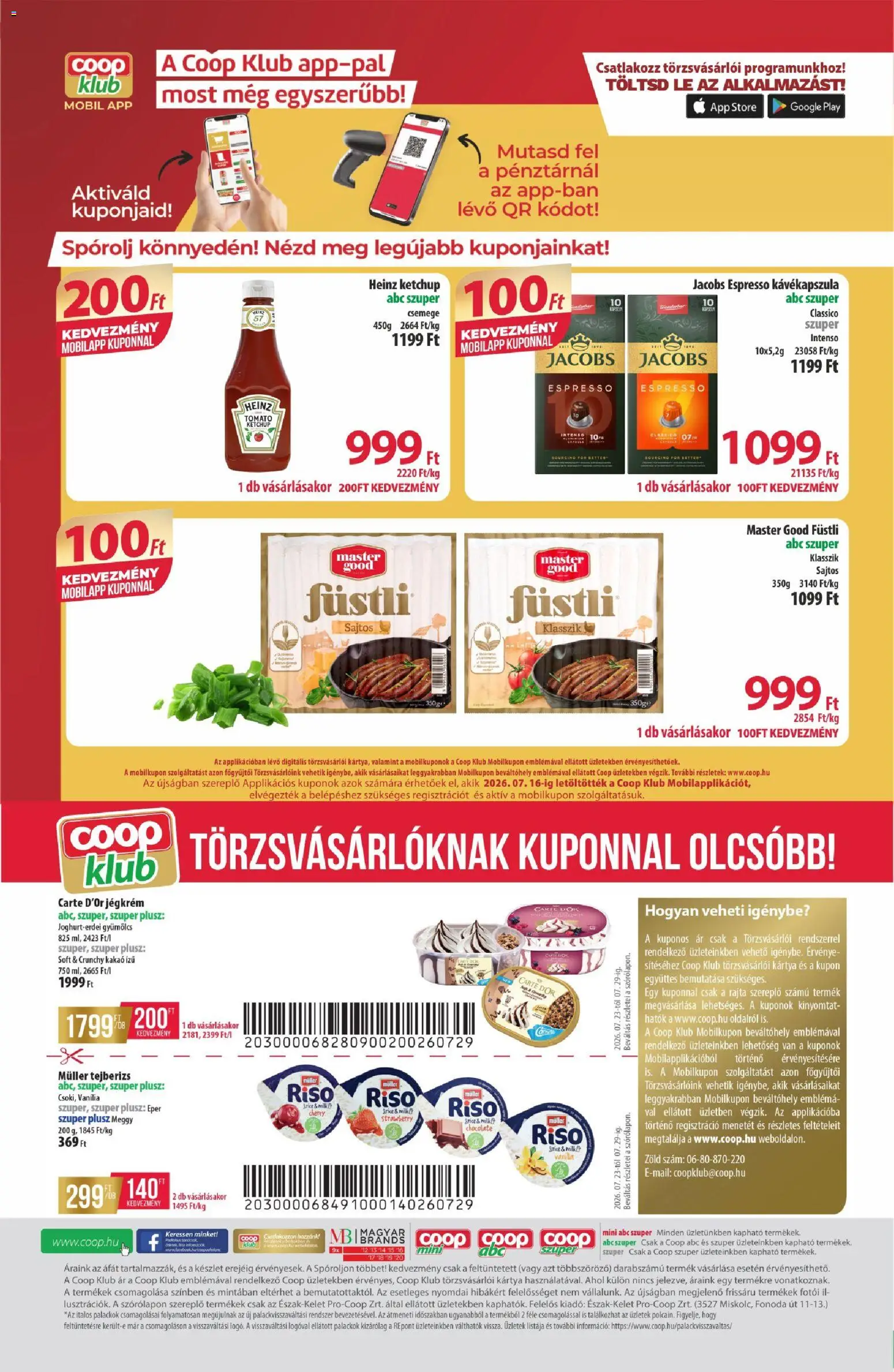 COOP akciós ujság - amely érvényes a következő dátumtól: 2026.07.23. | Oldal: 12