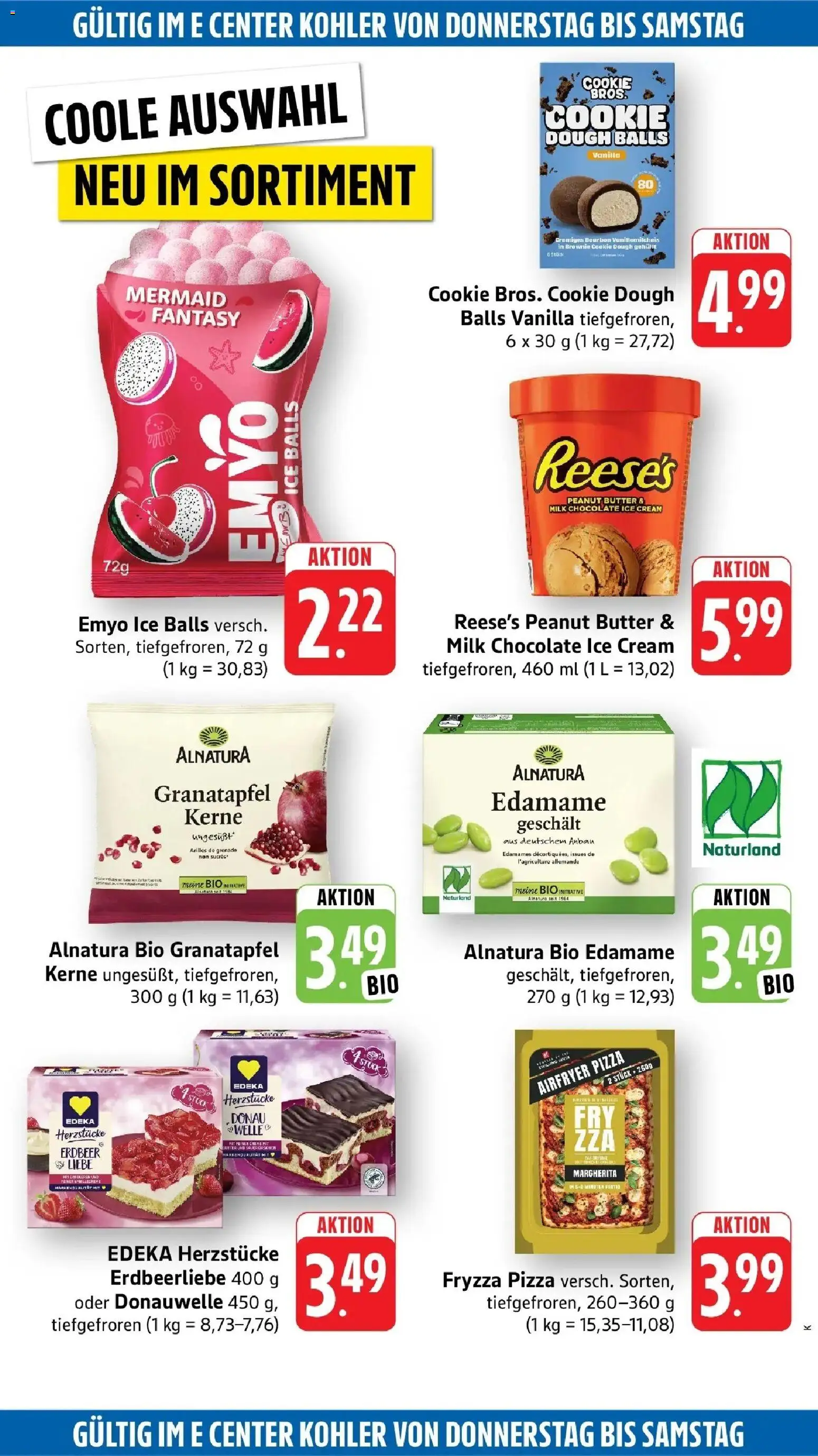 Edeka Prospekt Ettenheim (ab 10.08.2026) » Angebote Online | Seite: 46 | Produkte: Granatapfel, Butter, Pizza, Bourbon