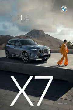 BMW X7 ab 01.08.2025 gültig