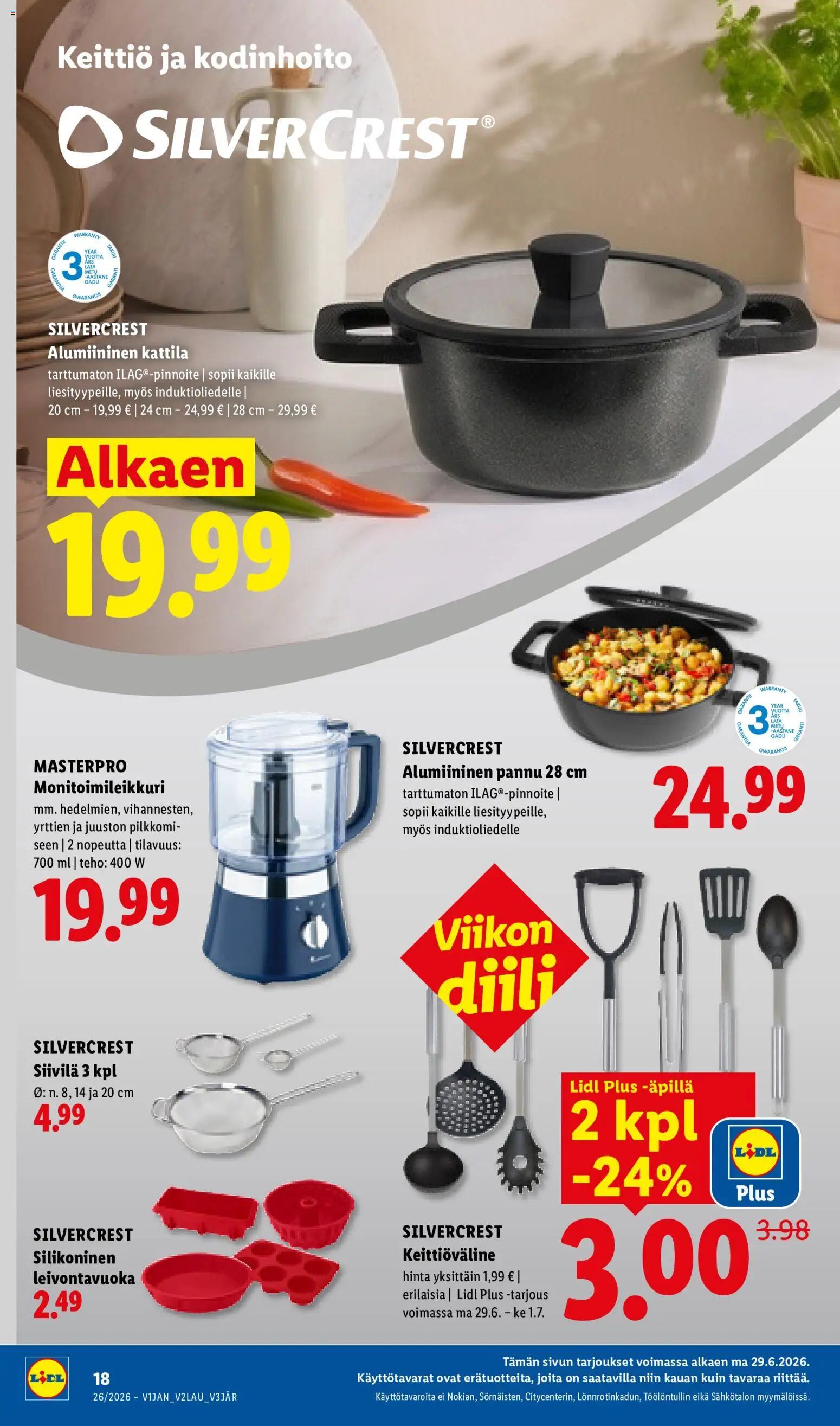 Lidl tarjoukset - Helsinki – voimassa 25/06/2026 alkaen | Sivu: 26