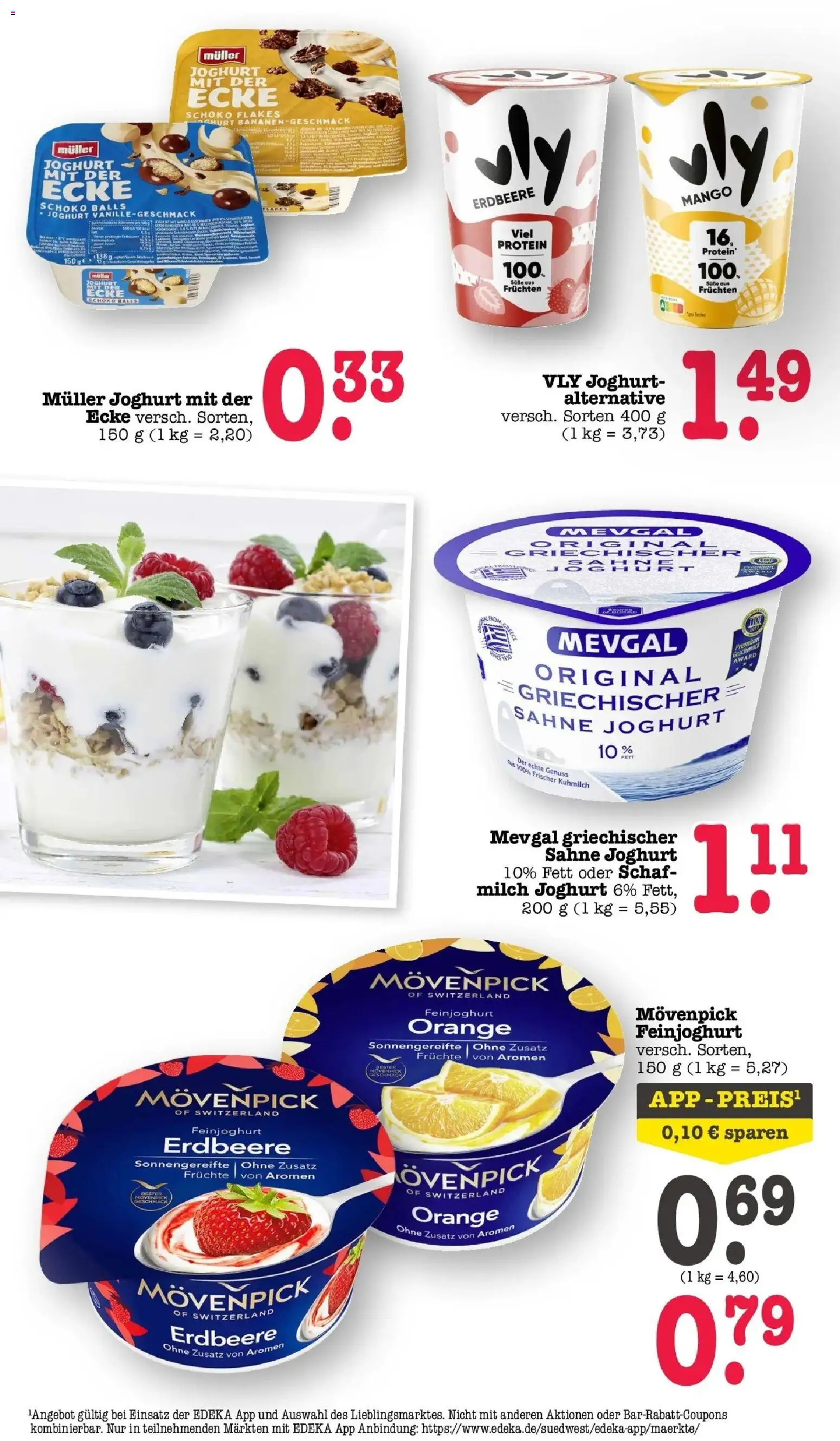 Edeka prospekt Offenbach	 – gültig ab 27.04.2026 | Seite: 44 | Produkte: Milch, Joghurt, Sahne