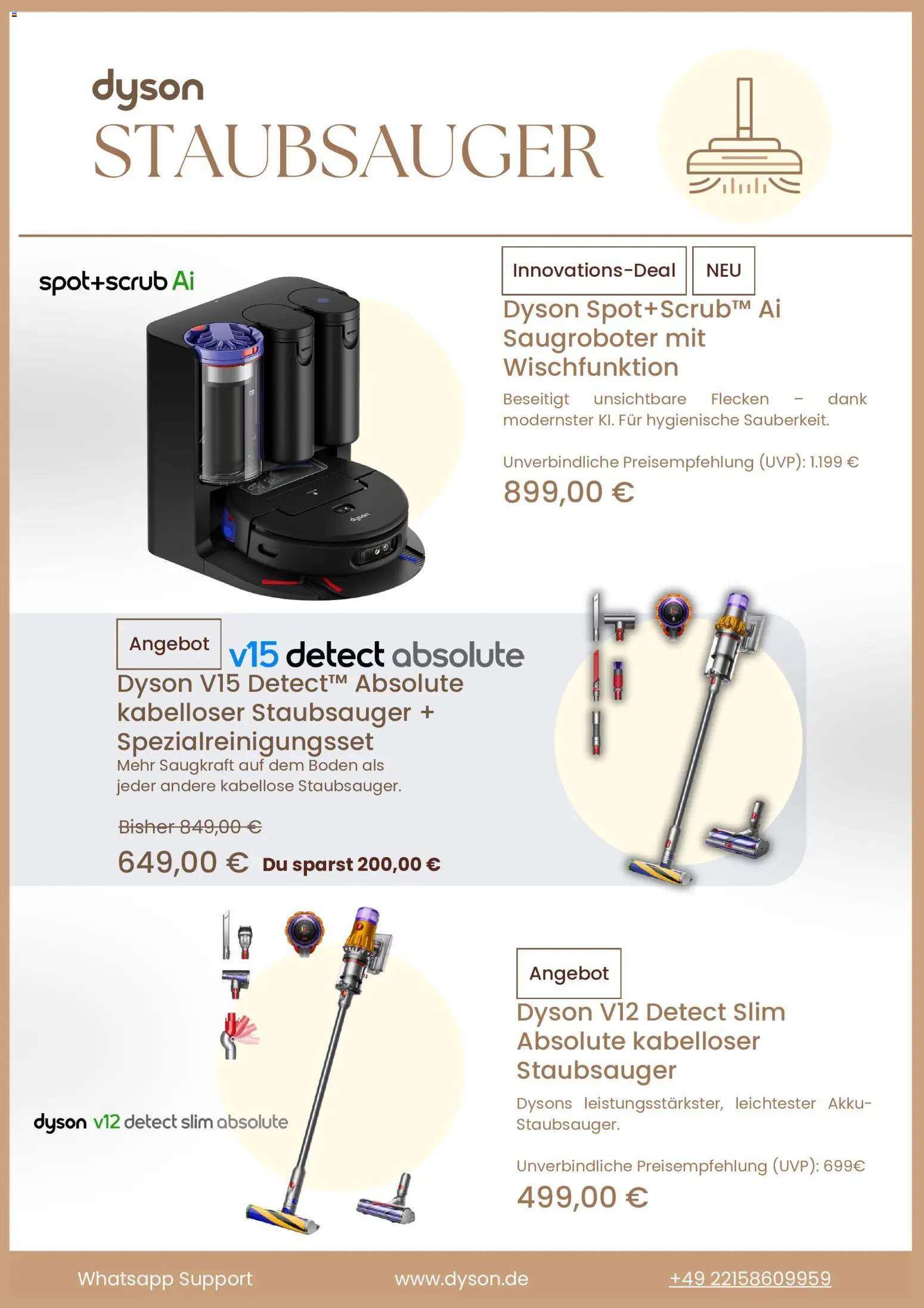 Dyson Prospekt – gültig ab 13.07.2026 | Seite: 2 | Produkte: Dyson, Staubsauger