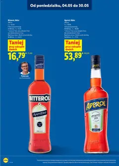 Pogląd oferty "Aperol, likier, 700 ml likier" - ważna od 04.05.2026 | Strona: 18