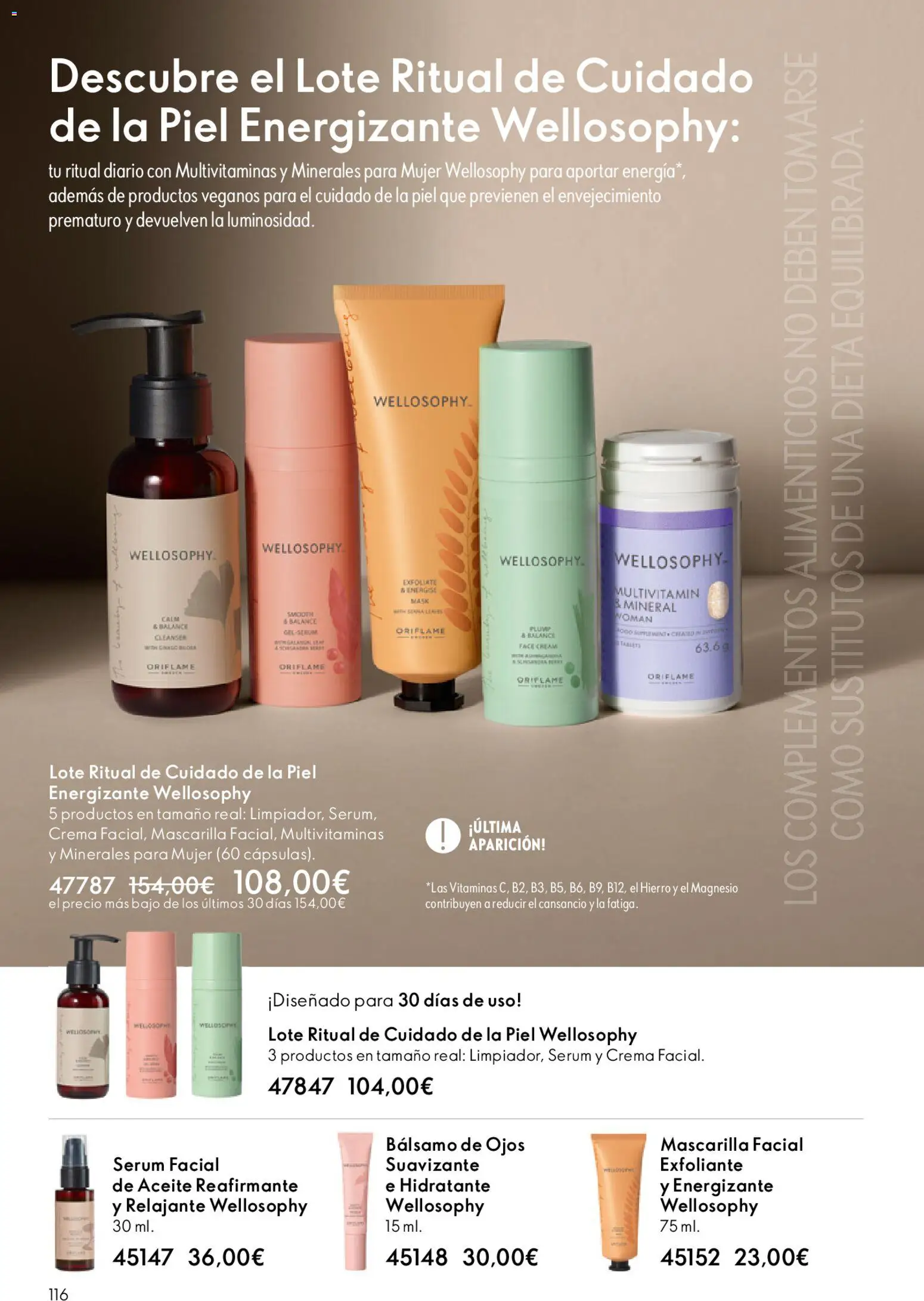 Oriflame - Catálogo Campaña 6 │ válido desde el 22.04.2026 | Página: 116 | Productos: Sérum, Aceite, Γαύρος, Suavizante