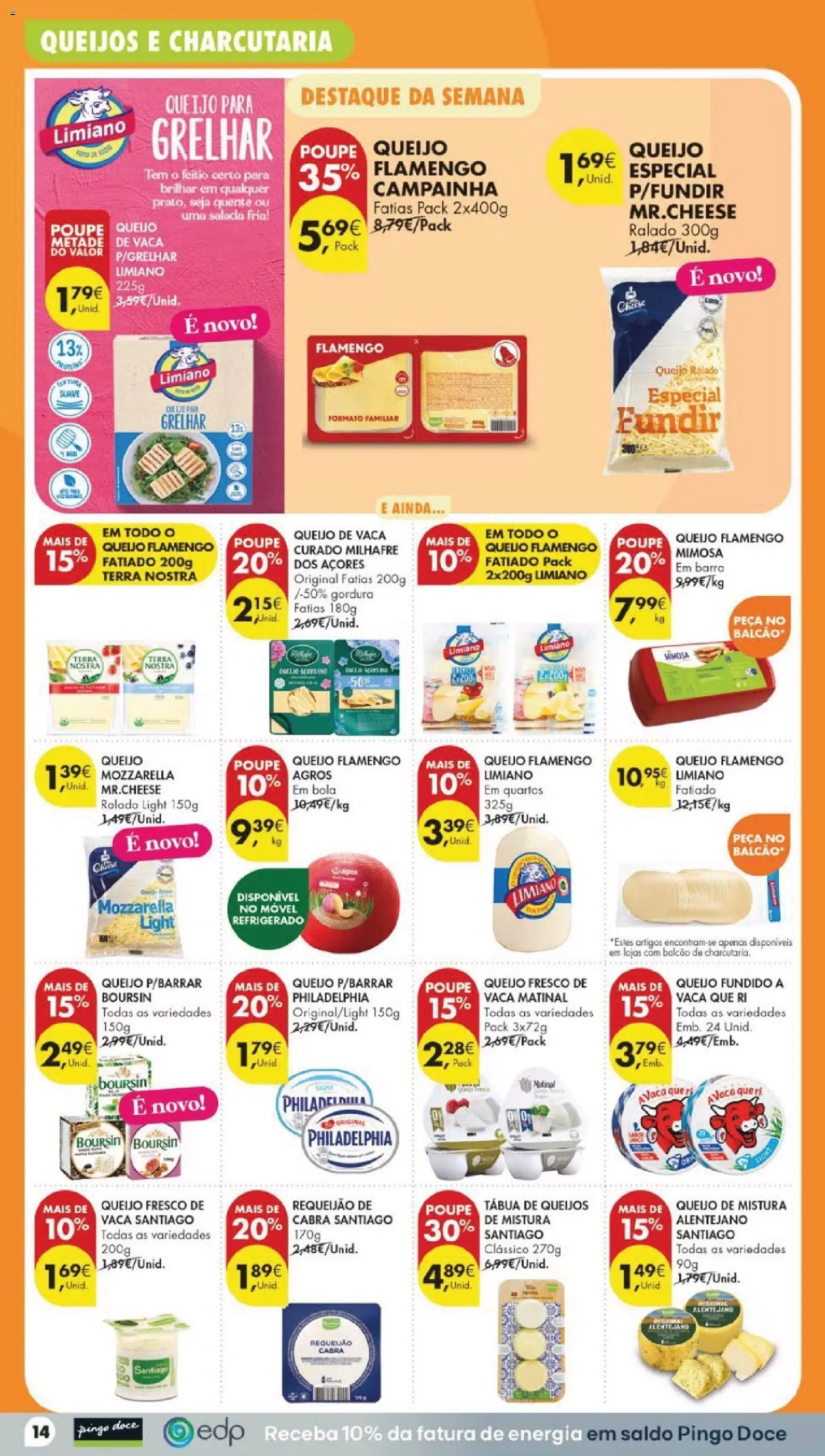 Pingo Doce folheto │ válido de 04/08/2026 | Página: 18 | Produtos: Tábua, Campainha, Requeijão, Salada