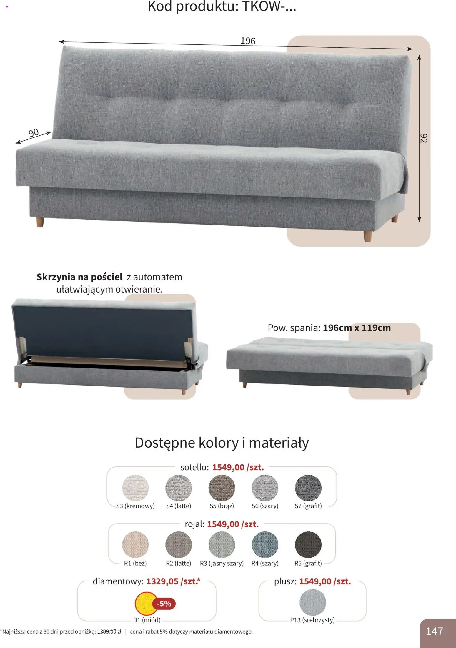 Bodzio Katalog od 01.10.2026 | Strona: 147 | Produkty: Pościel, Miód