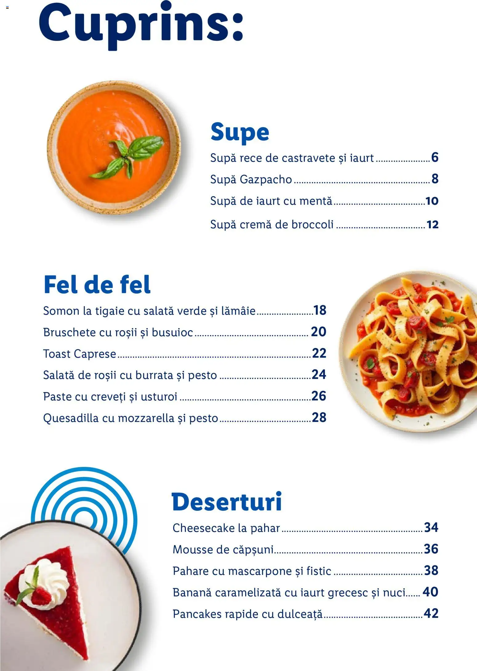 Noul catalog Lidl – valabil de la 07.09.2026 | Pagină: 3 | Produse: Pahare, Cremă, Căpșuni, Mascarpone