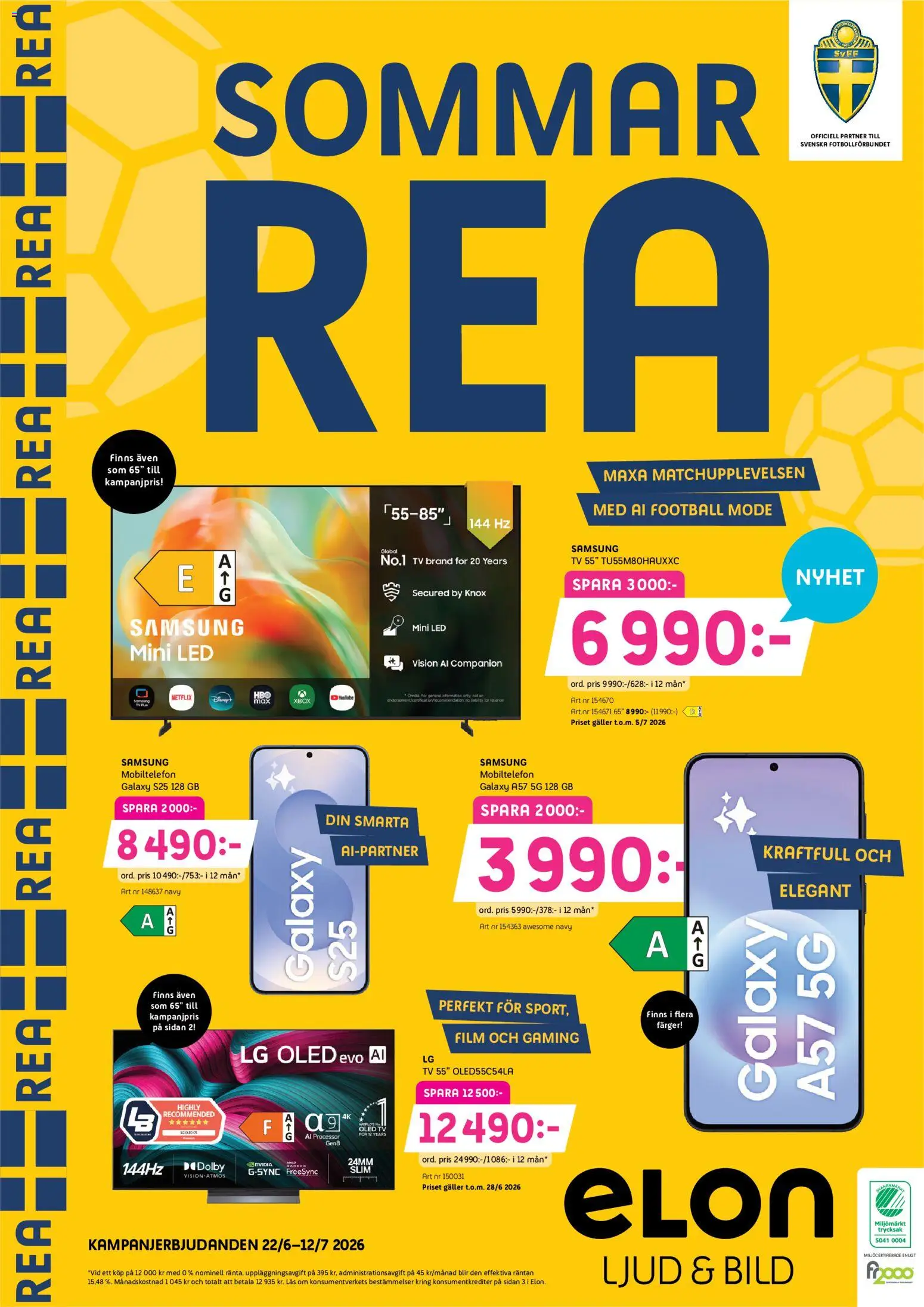 Elon reklamblad aktuell från 22/06/2026 | Sida: 6 | Produkter: Galler, Tv, Xbox