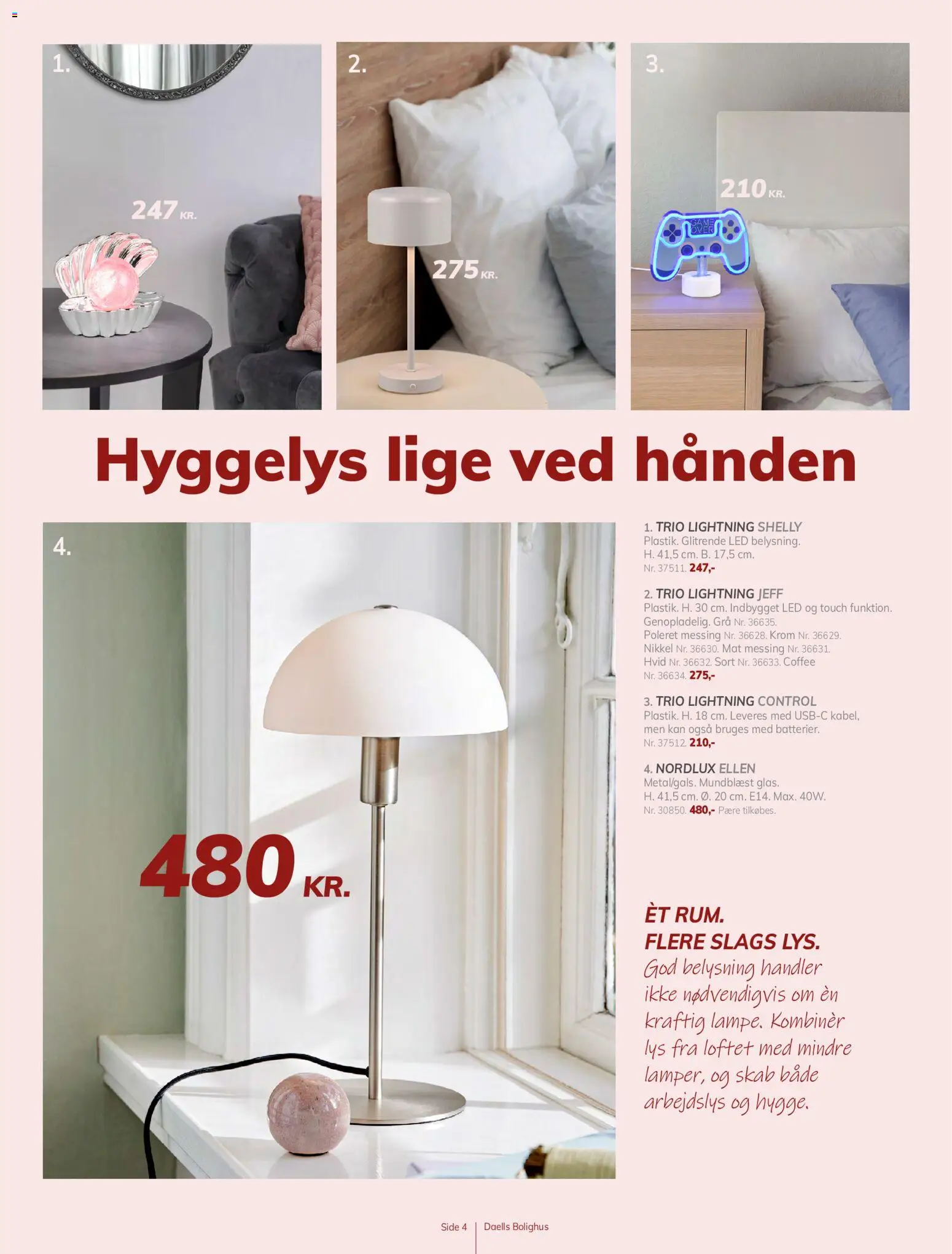 Daells Bolighus tilbudsavis – gyldig fra 10/09/2026 | Side: 4 | Produkter: Skab