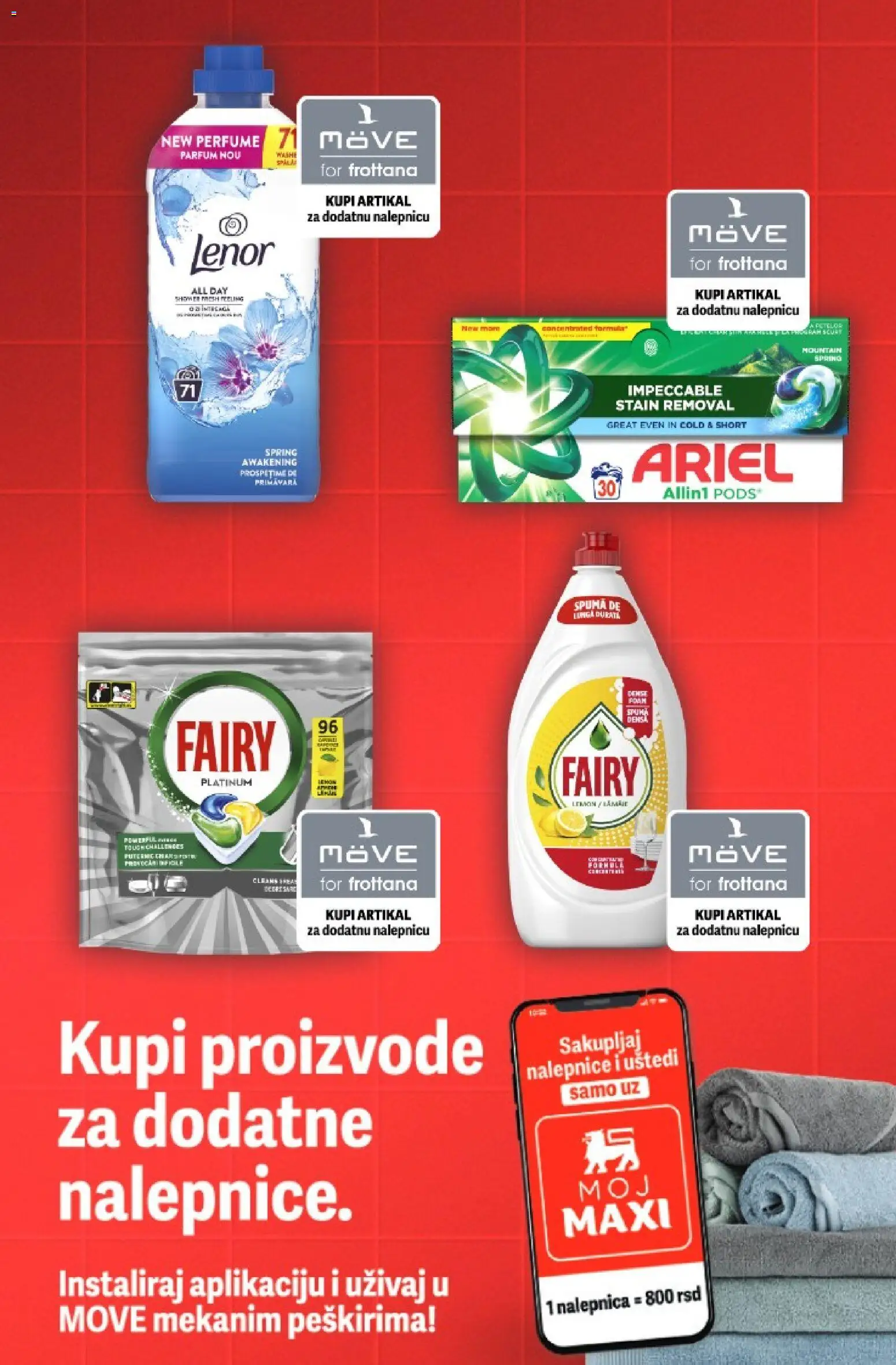 Mega Maxi katalog - važi od 04.06.2026 | Strana: 11 | Proizvode: Ariel, Lenor