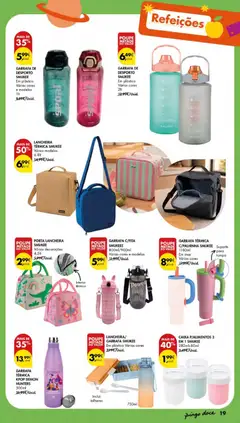 Pré-visualização Pingo Doce Regresso às Aulas Açores válido de 20/08/2026 | Página: 19 | Produtos: Porta, Talheres, Garrafa térmica, Caixa