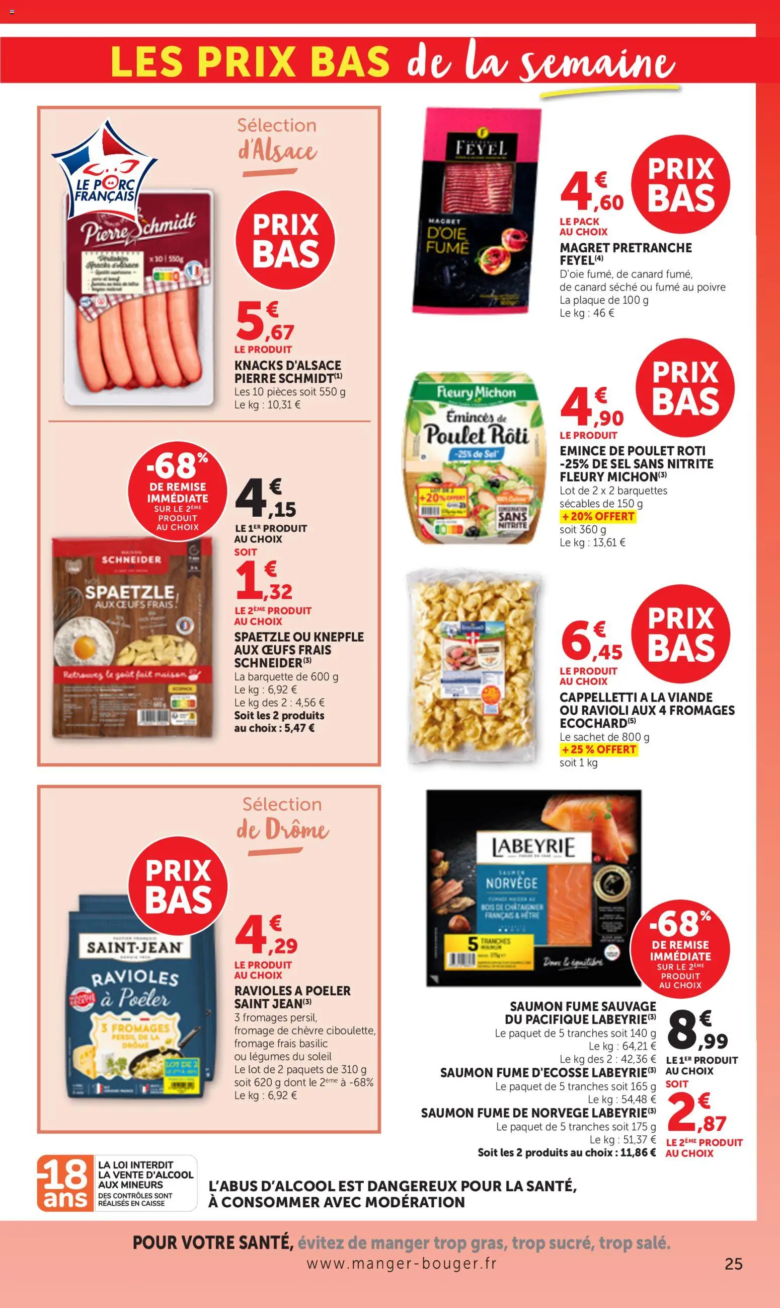 {H1} | Page: 25 | Produits: Persil, Poivre, Porc, Saumon