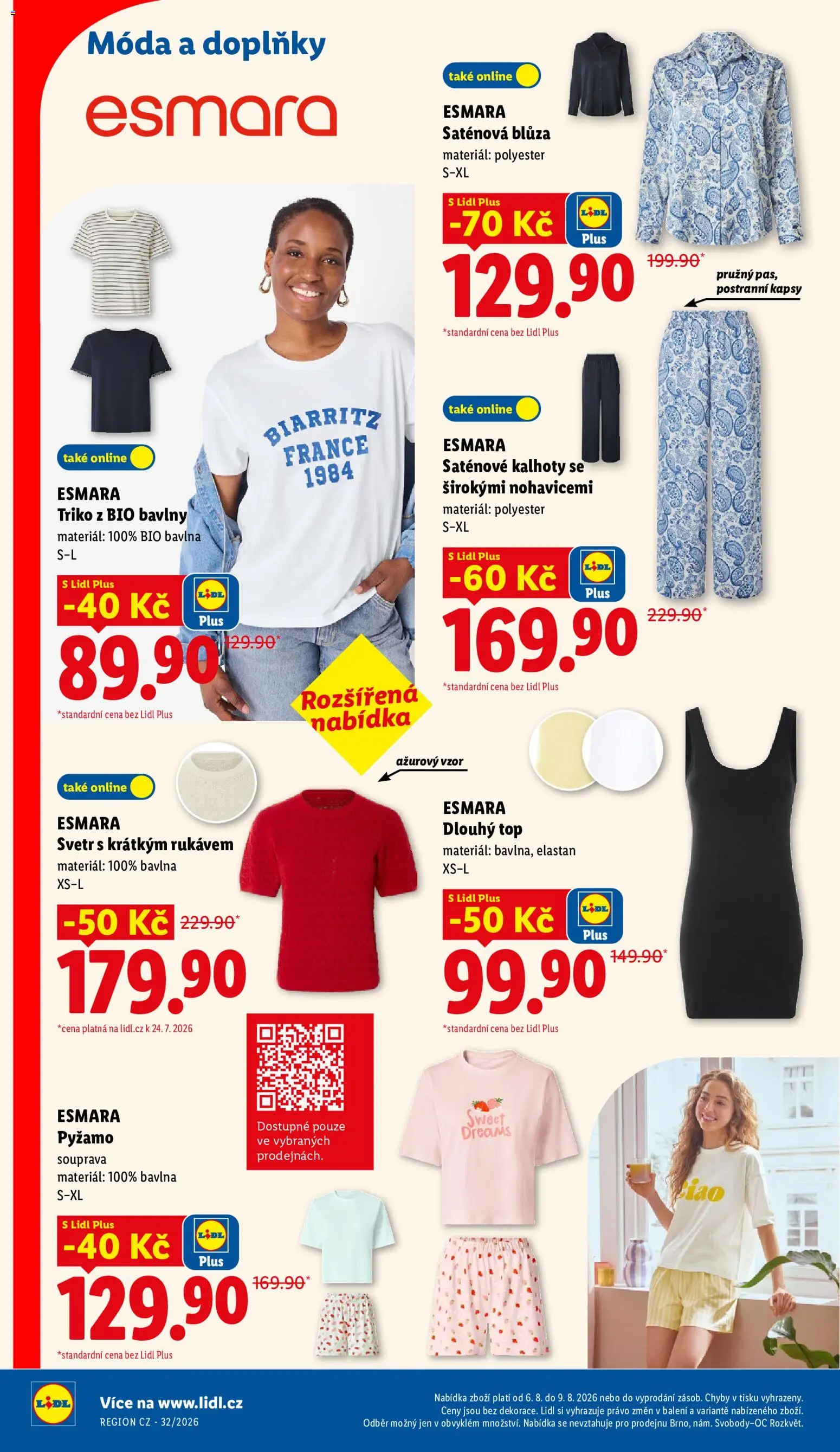 Lidl leták od 06.08.2026 | Strana: 38 | Produkty: Svetr, Kalhoty, Pyžamo, Pants