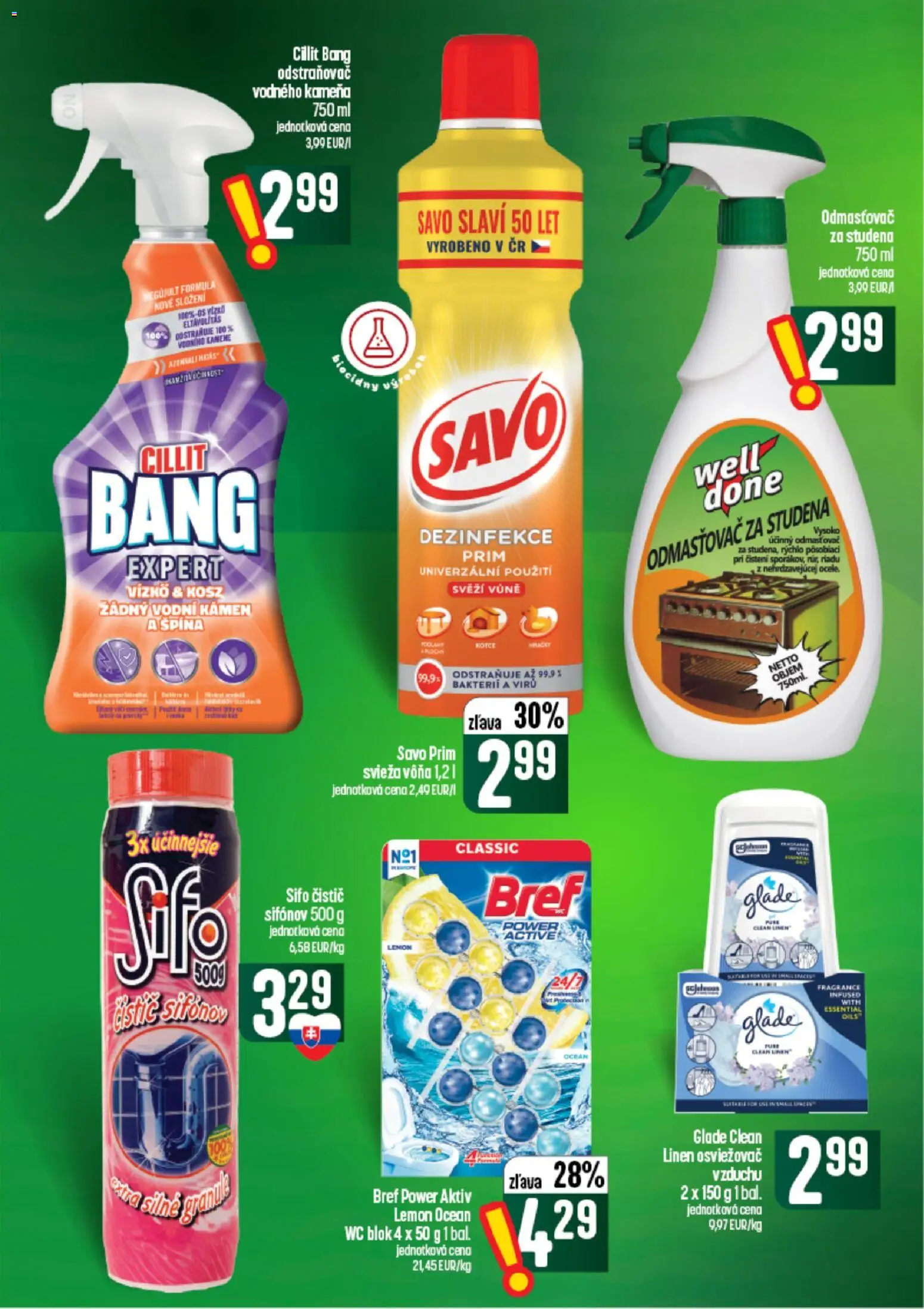 Nové COOP Jednota akcie – leták je platný od 24.09.2026 | Strana: 54 | Produkty: Wc, Savo, Wc blok