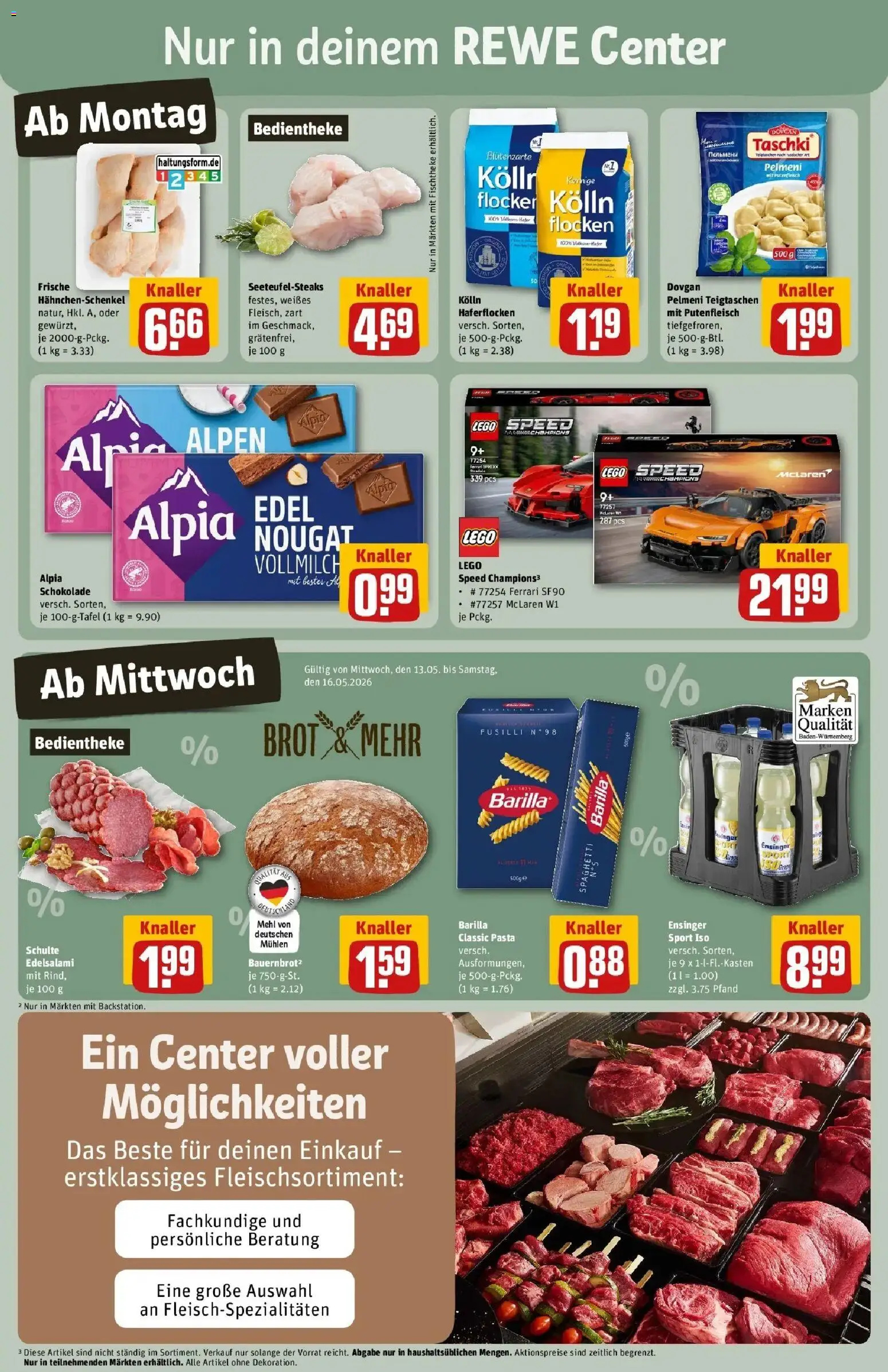 Rewe Prospekt Heidenheim	 – gültig ab 10.05.2026 | Seite: 3 | Produkte: Kolln haferflocken, Kolln, Mehl, Pasta