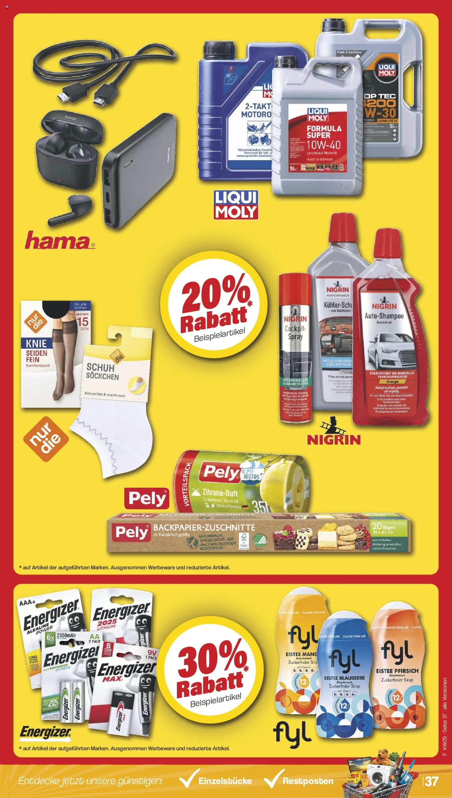 Famila Nordwest Prospekt – gültig ab 13.07.2026 | Seite: 37 | Produkte: Sirup, Pfirsich