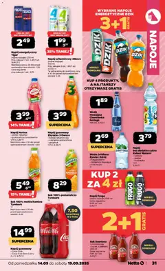 Pogląd oferty "Sok Dawtona, Sok Dawtona pomidorowy, burak z jabłkiem 300 ml" - ważna od 14.09.2026 | Strona: 31