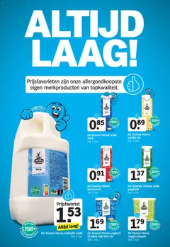 De Zaanse Hoeve halfvolle melk, Fles 2 liter - Voorbeeld van een folder van Albert Heijn, geldig van 19-10-2026 | Pagina: 20