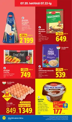 Lidl akciós újság - amely érvényes a következő dátumtól: 2026.07.16. | Oldal: 76