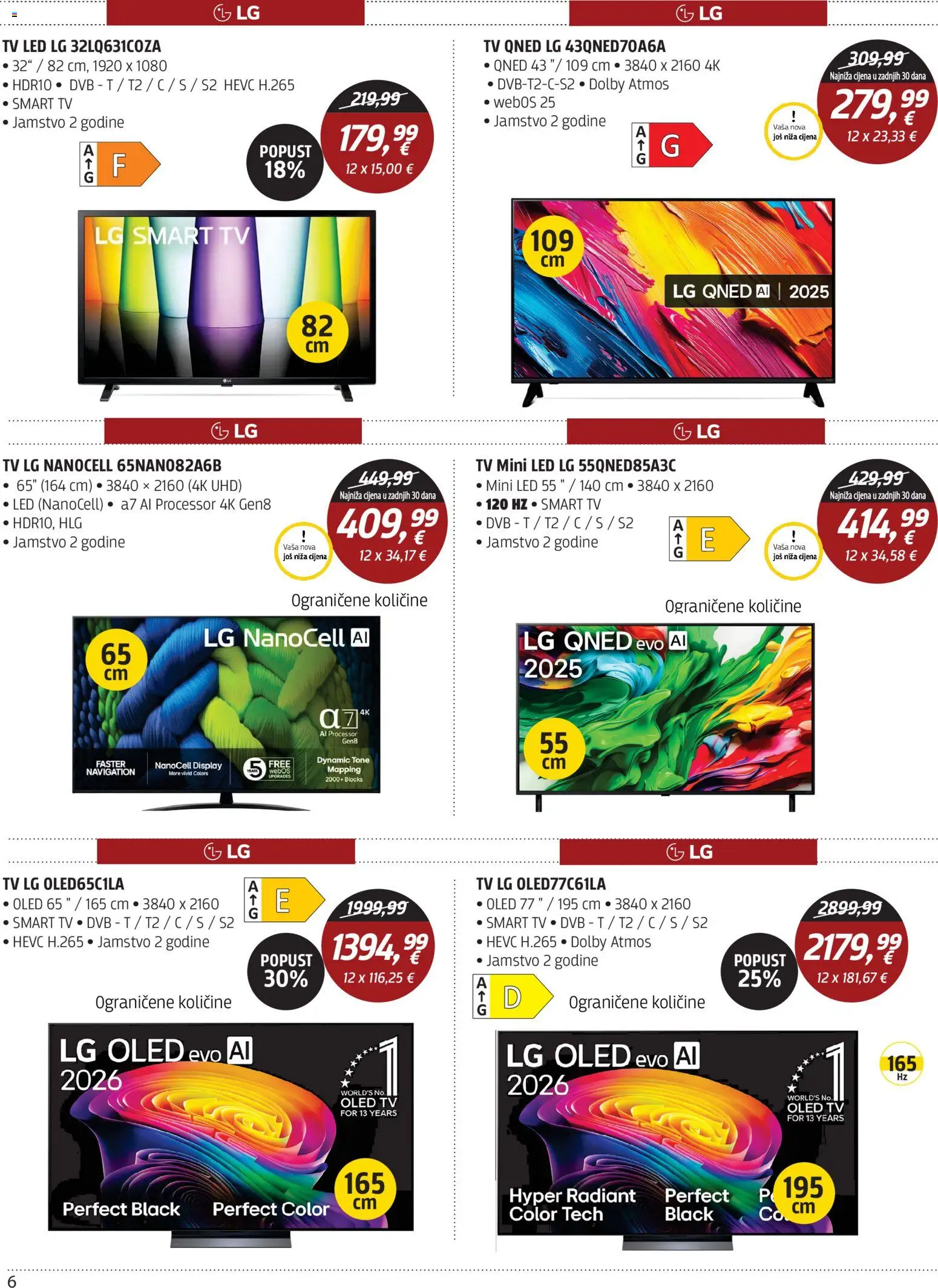 Centar Tehnike katalog | vrijedi od 19.10.2026 | Stranica: 6 | Proizvodi: Smart TV, Led, Tv