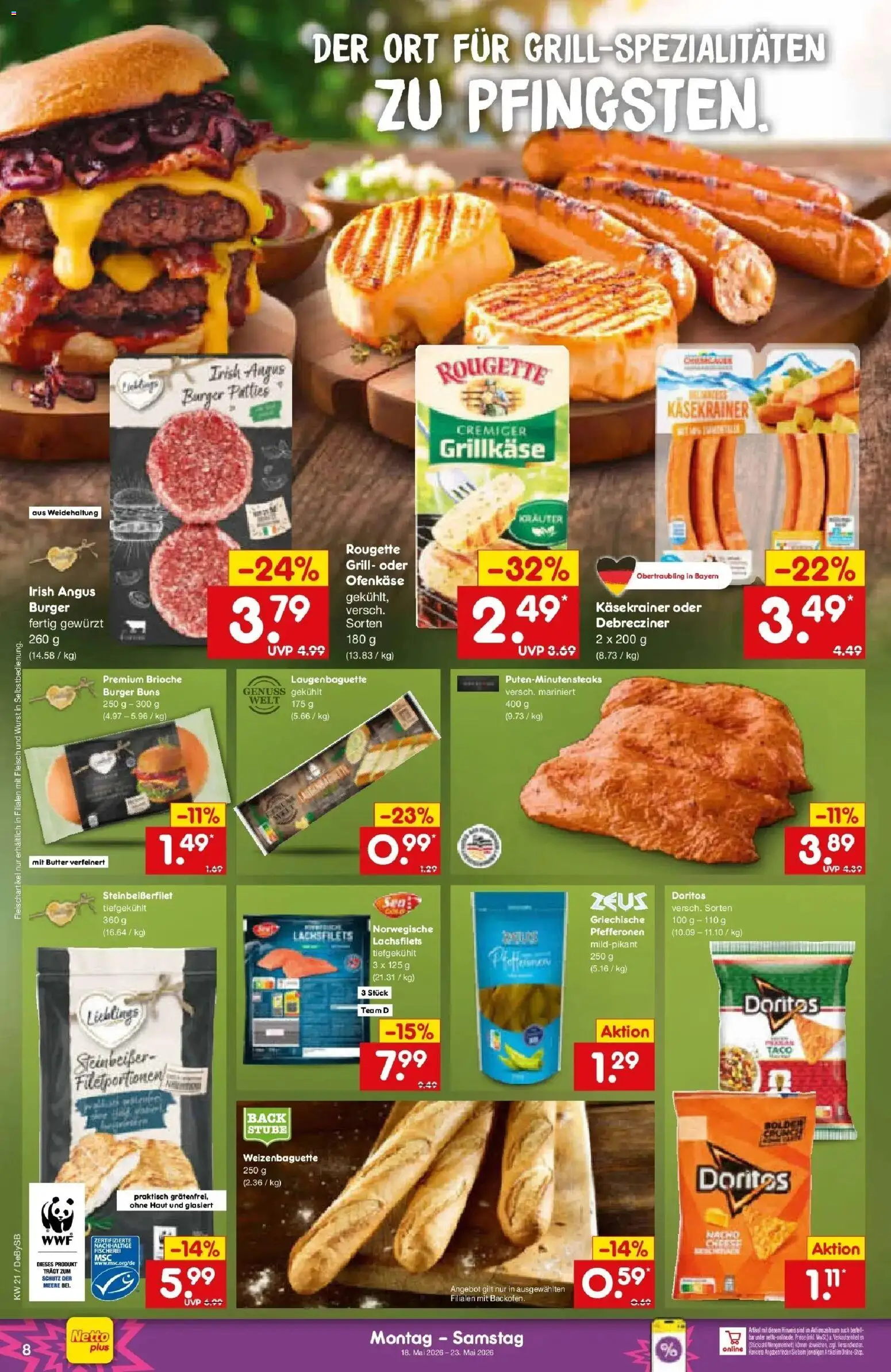 Netto Marken-Discount Prospekt Thierhaupten	 – gültig ab 17.05.2026 | Seite: 8