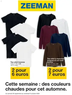 Zeeman publicité - Voorbeeld van een folder van Zeeman, geldig van 26/09/2026