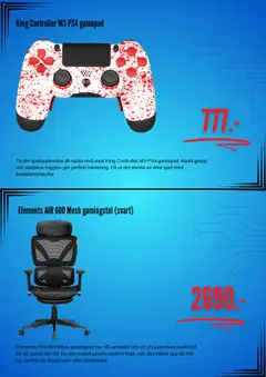 Elgiganten erbjudanden - Förhandsvisning av reklamblad från butik Elgiganten aktuell från 01/09/2026 | Sida: 3 | Produkter: Gamingstol, Spel