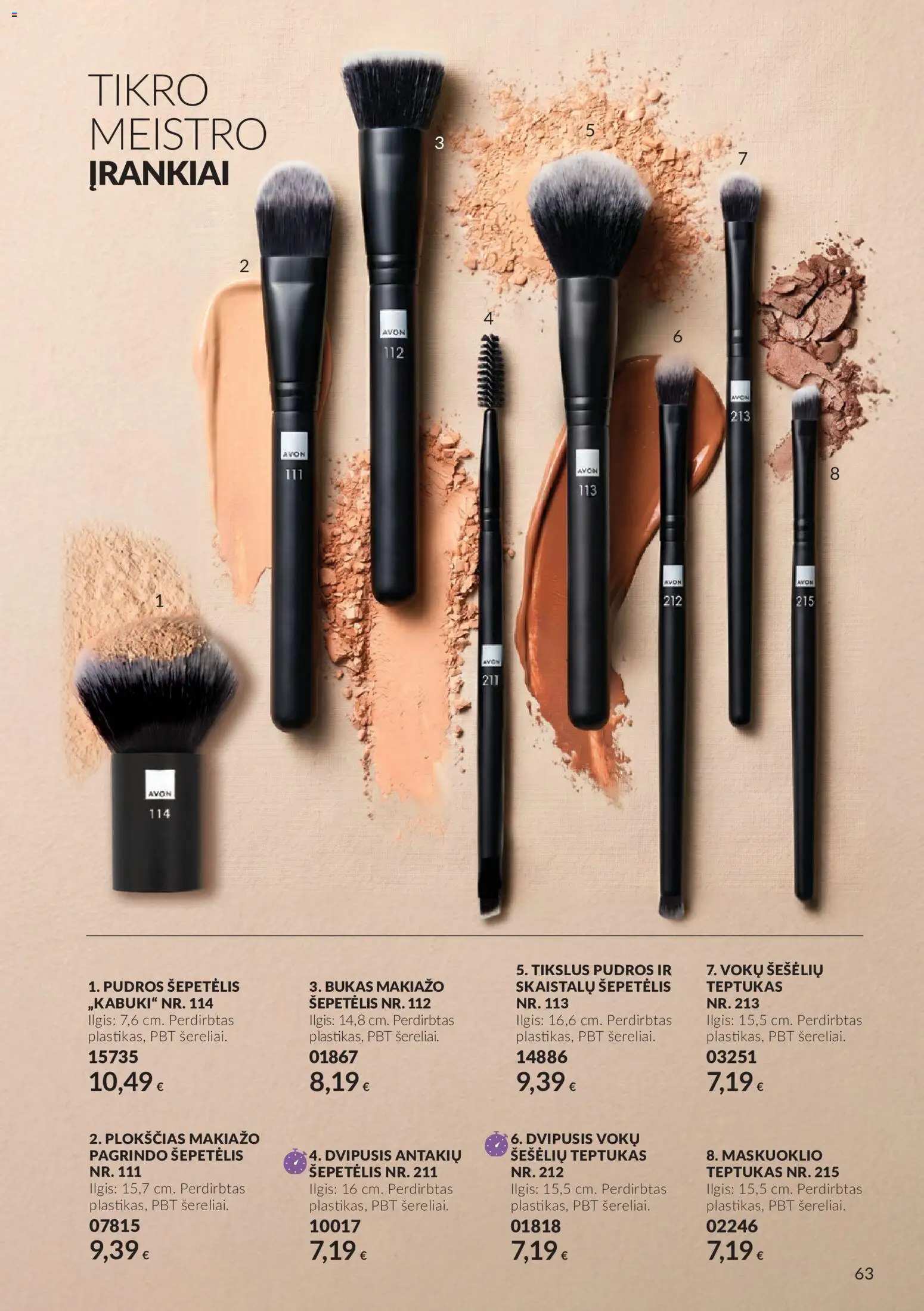 AVON akcijos nuo 2026.09.30 | Puslapis: 63