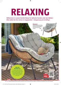 Bauhaus Freizeit im Garten ab 01.05.2026 gültig | Seite: 72 | Produkte: Kissen